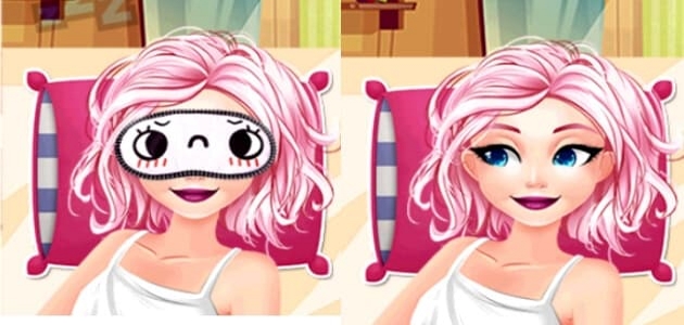 Makeup in smiles style