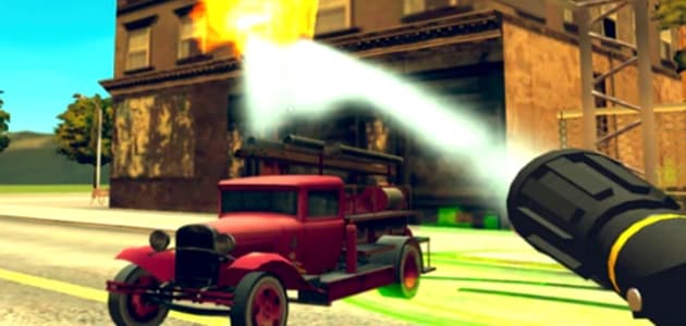 Firefighter's simulator