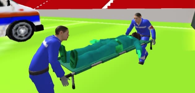 Ambulance Help Rescue Game