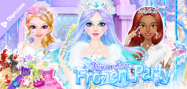 PRINCESS SALON FROZEN PARTY