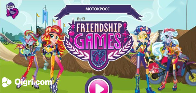 Girls of equestria - Motocross Contest
