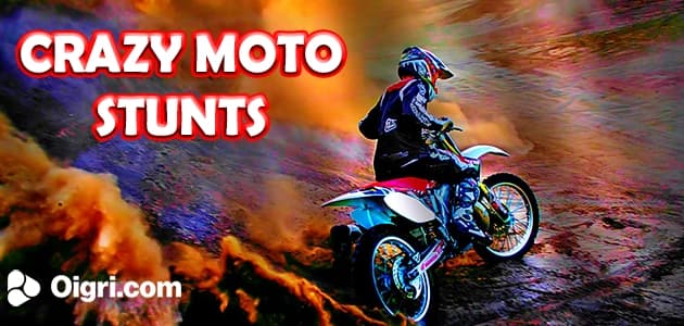 Crazy Moto Stunts