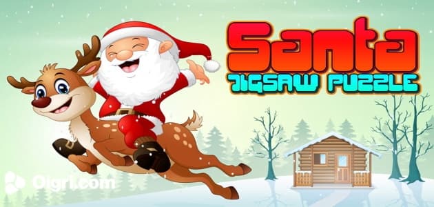 Santa jigsaw puzzle