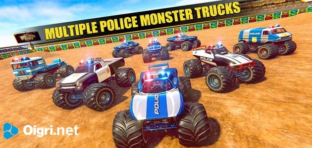 Heavy moster truck