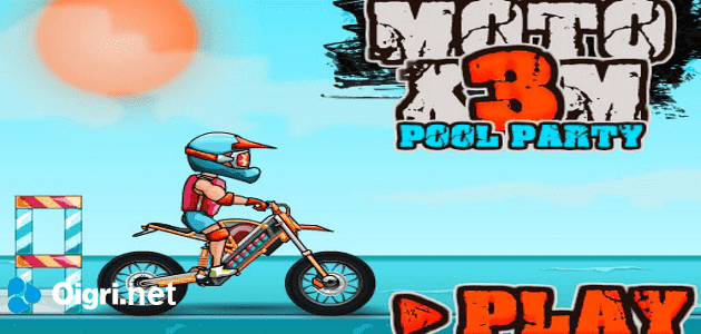 Moto X3M:Pool party