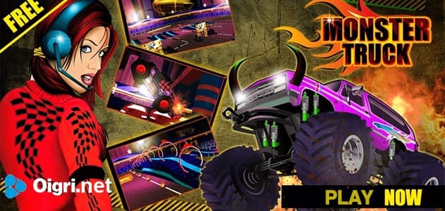 Monster truck stunt drIvIng simulatIon