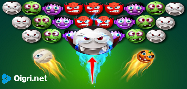 Halloween bubble shooter
