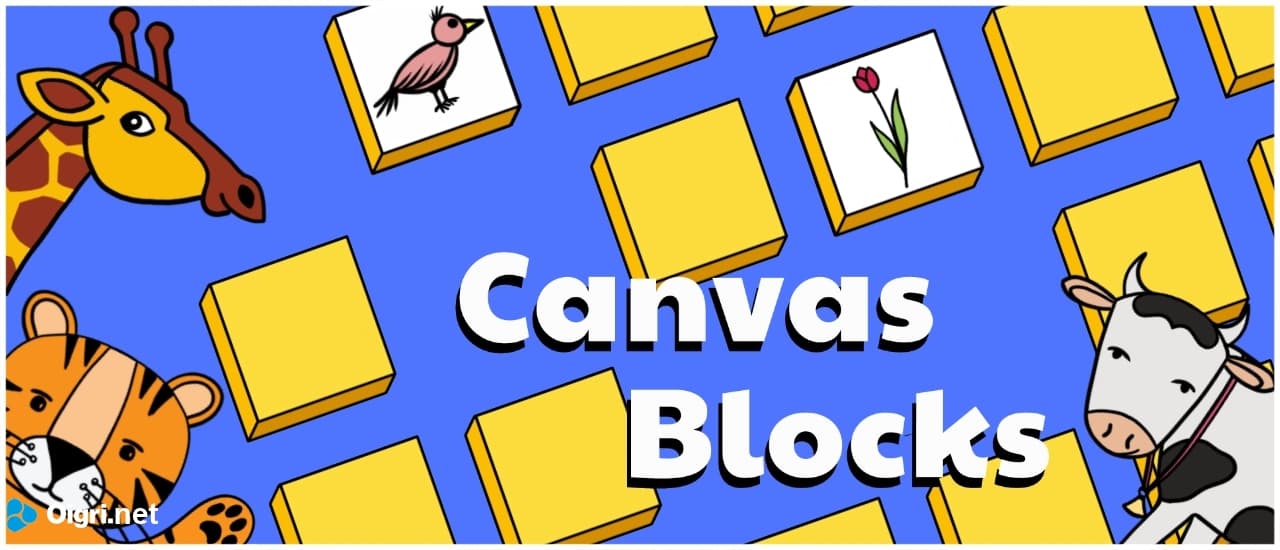 Canvas blocks