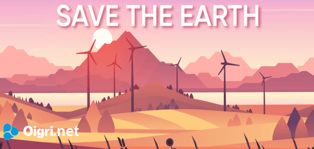 Save the earth planet