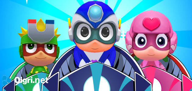 Masks heroes racing kid