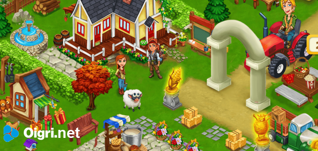 Farm day village farming game